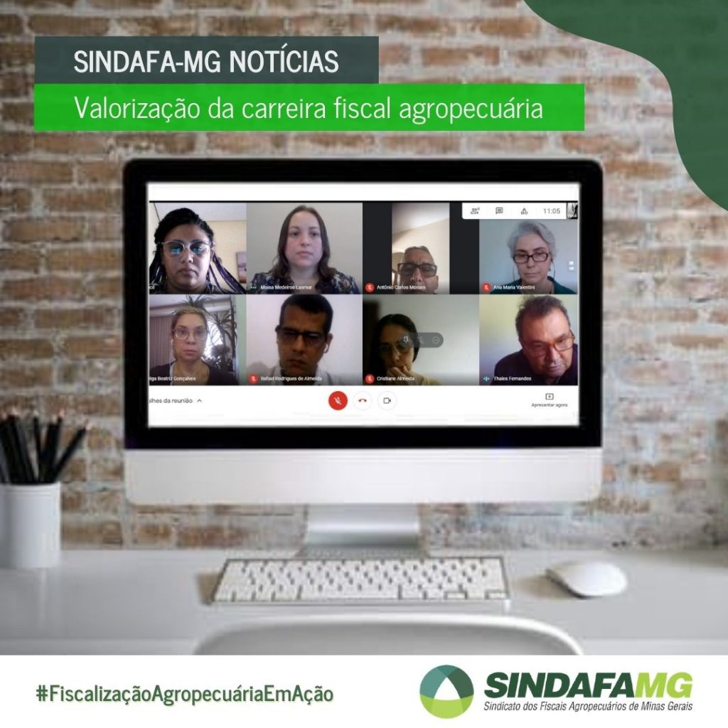 Sindafa-MG reúne-se com secretária de Agricultura para tratar da valorização da carreira fiscal