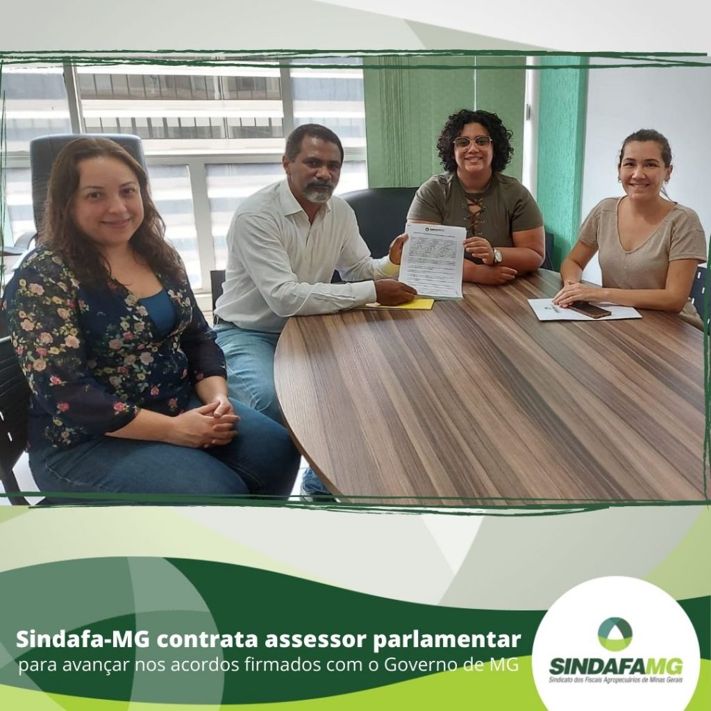 Sindafa-MG contrata assessor parlamentar para avançar nos acordos firmados com o Governo de Minas
