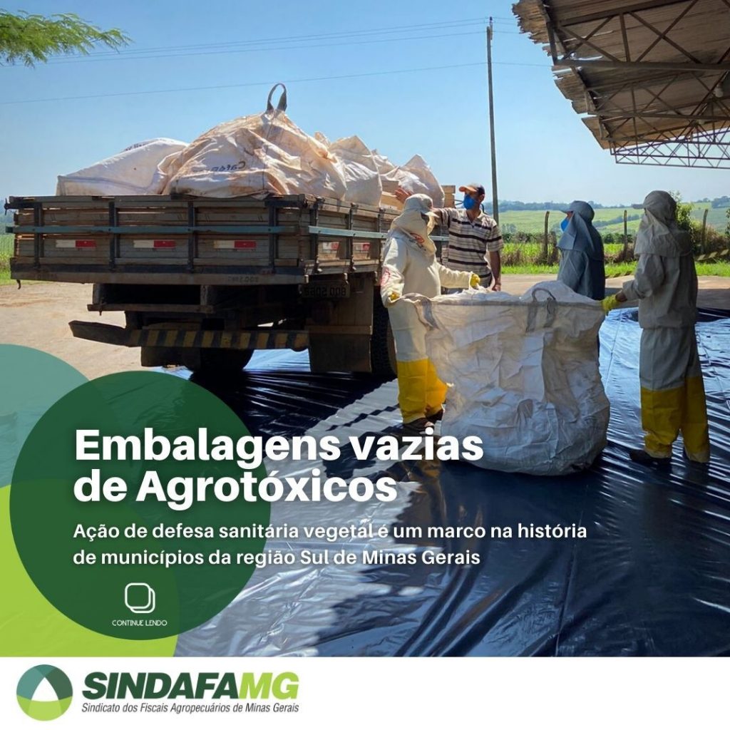 Operação fiscal do IMA retira mais de 10 toneladas de embalagens vazias de agrotóxicos do meio ambiente