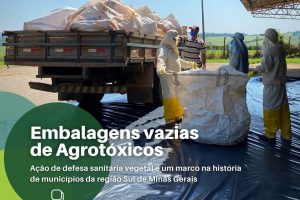 Operação fiscal do IMA retira mais de 10 toneladas de embalagens vazias de agrotóxicos do meio ambiente
