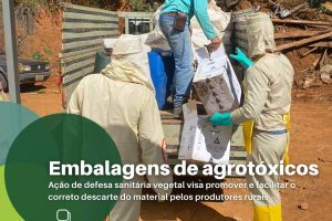 IMA promove coleta itinerante de embalagens vazias de agrotóxicos em Poço Fundo