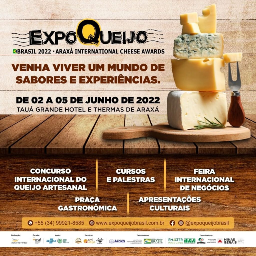 Minas Gerais realiza novamente exposição e concurso internacional de queijo