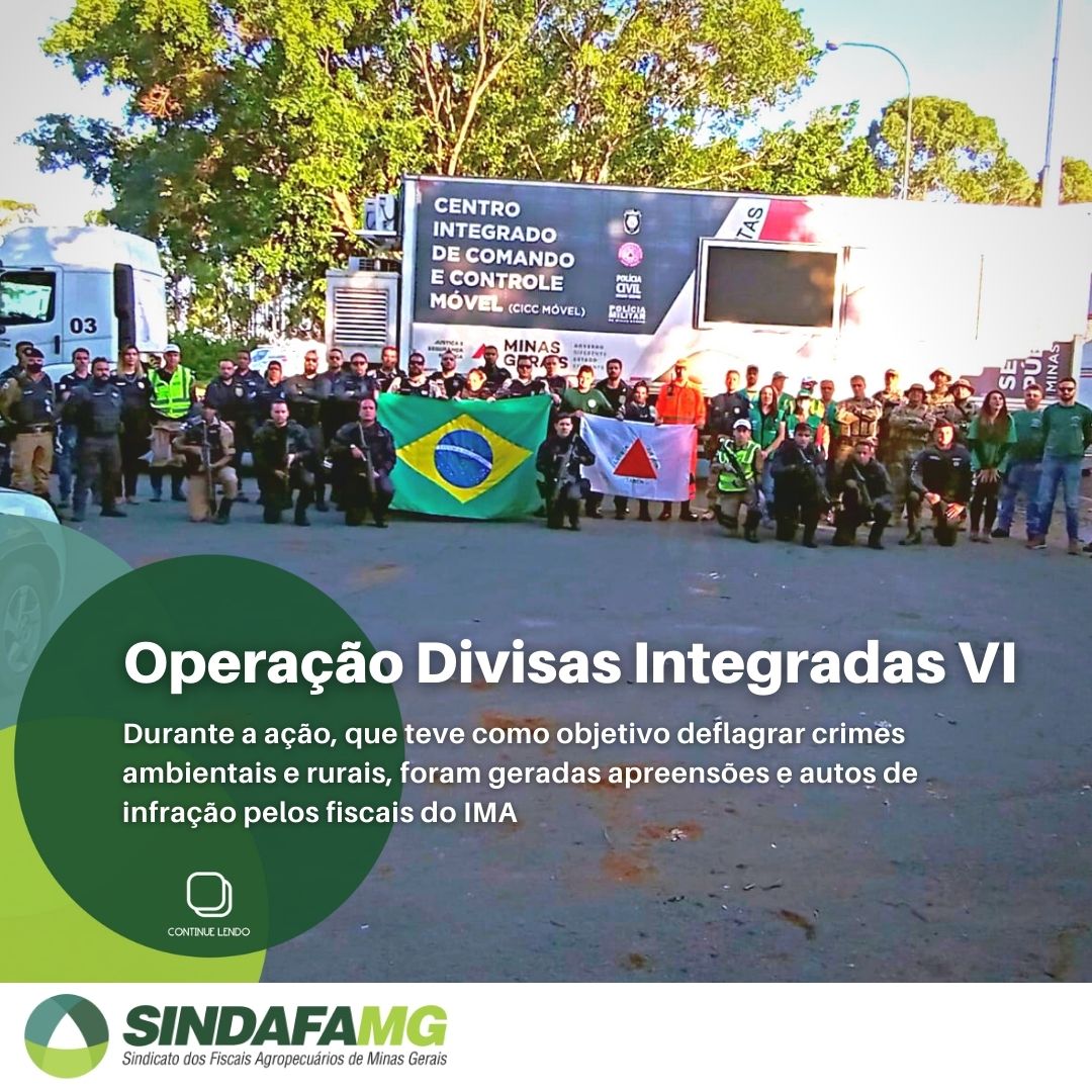 Fiscais do IMA participam de operação integrada com estados de SP, RJ, MS e PR