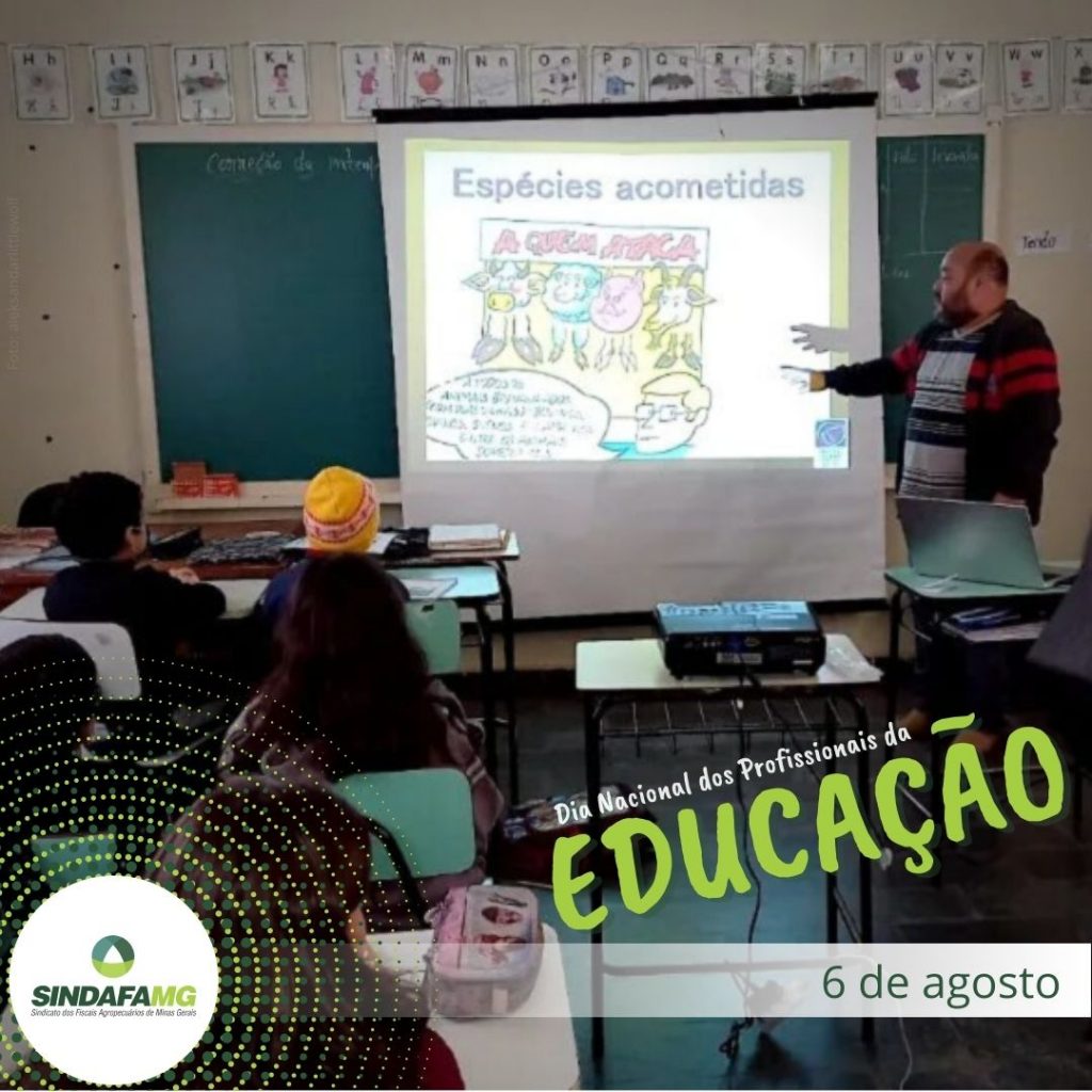 Dia dos Profissionais da Educação: educador sanitário promove ensino de defesa agropecuária