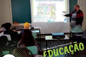 Dia dos Profissionais da Educação: educador sanitário promove ensino de defesa agropecuária