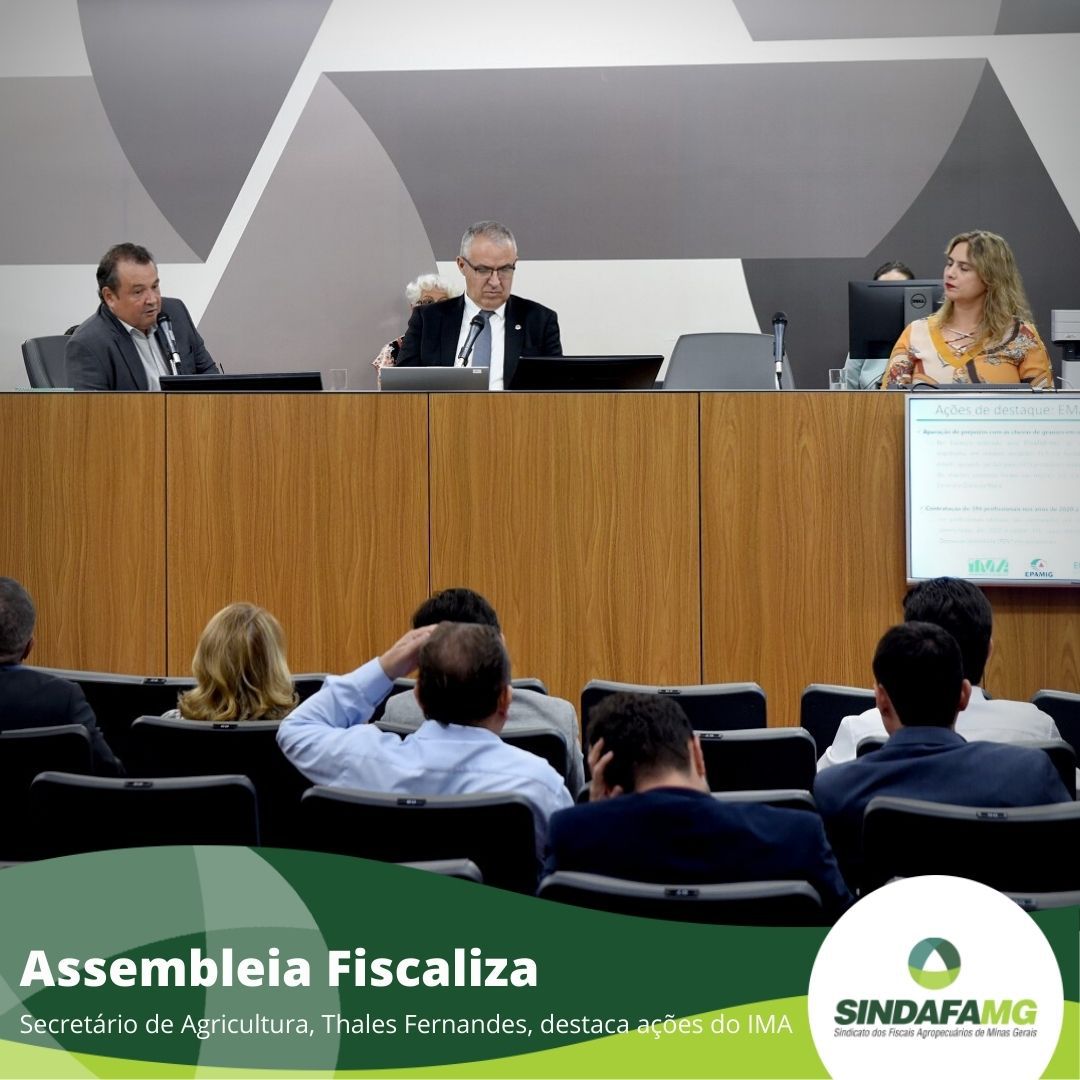 Secretário de Agricultura destaca ações do IMA no Assembleia Fiscaliza