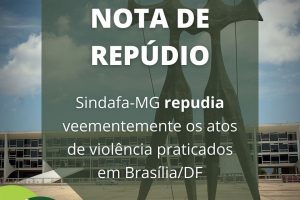 Nota de repúdio contra atos de violência em Brasília