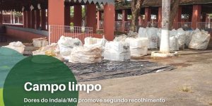 Dores do Indaiá promove segundo recolhimento itinerante de embalagens vazias de agrotóxicos