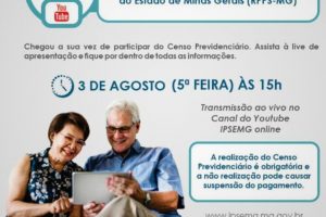 Ipsemg promove 1º Censo Cadastral Previdenciário