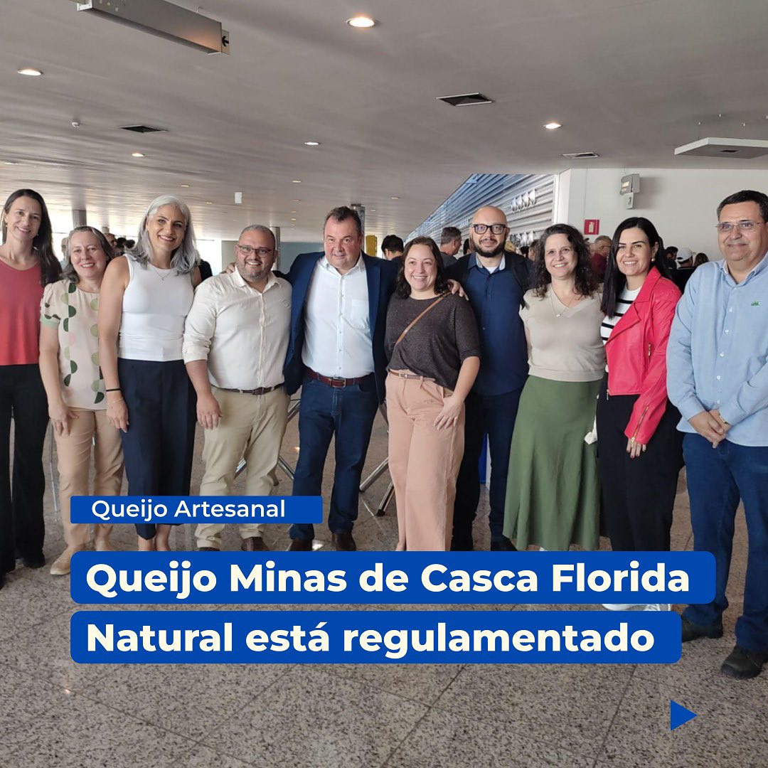 Dirigentes do Sindafa-MG participam de evento de regulamentação da produção do queijo de casca florida